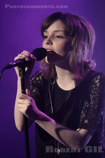 CHVRCHES - 2013-10-19 - PARIS - La Maroquinerie - Lauren Eve Mayberry